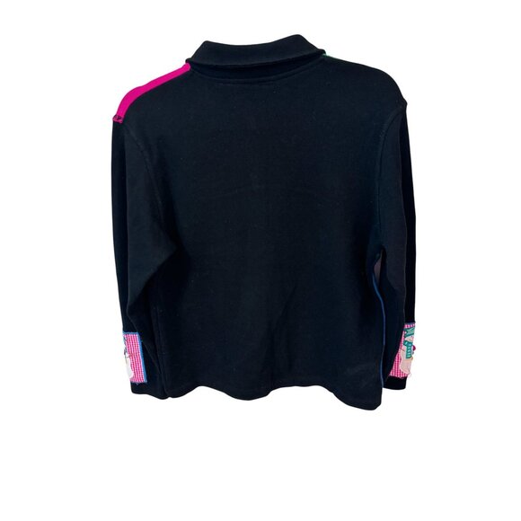 Onque Casuals Vintage Christmas Theme Cardigan Sweater S - Picture 4 of 10